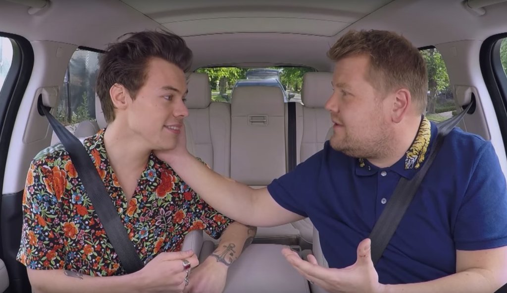 As maiores zoeiras do Harry Styles no programa do James Corden