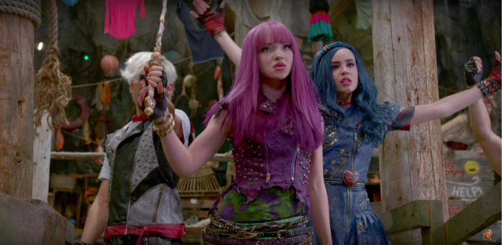 Mal volta à Ilha dos Perdidos no 1º trailer de Descendentes 2