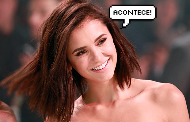 Nina Dobrev compartilha ~desastre capilar~ nas redes sociais