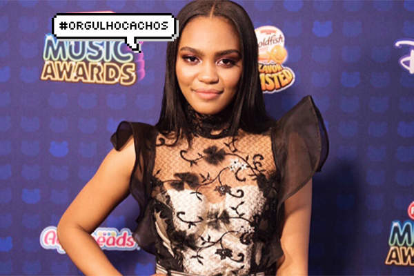China McClain, de Descendentes 2, mostra os cachos em post lindo