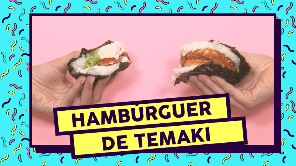 Redação prova hambúrguer de temaki. Será que é bom?