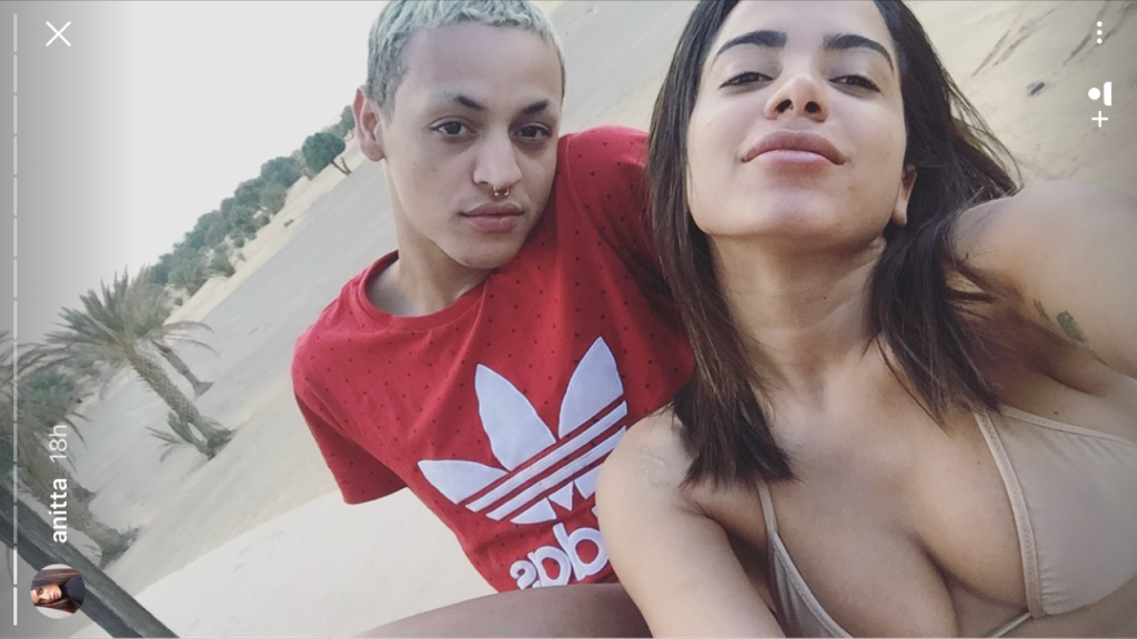 Anitta e Pabllo Vittar mostram bastidores do clipe de Sua Cara