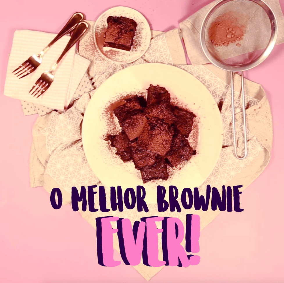 Aprenda a fazer brownie de 3 chocolates delicioso