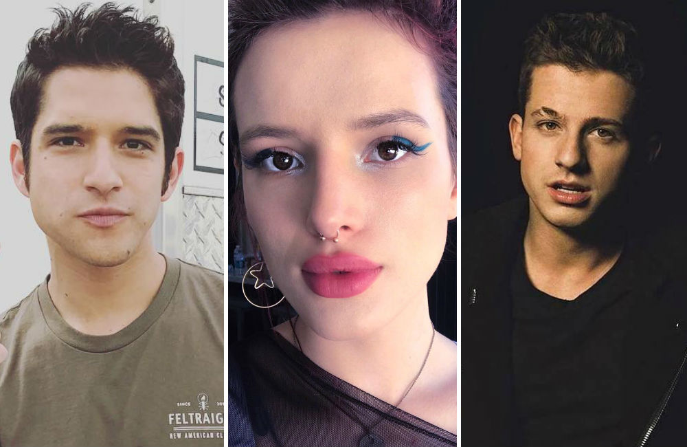 Bella Thorne explica a confusão com Tyler Posey e Charlie Puth