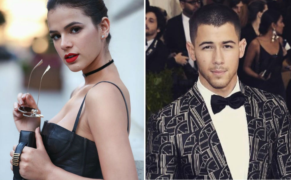 Oi, sumida? Nick Jonas e Bruna Marquezine trocam likes no Insta