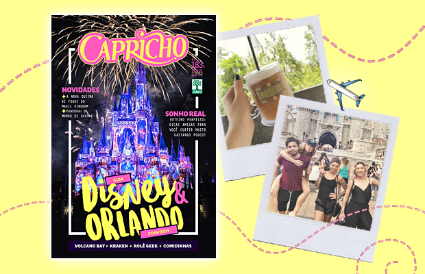 Baixe de graça o Guia Disney & Orlando 2018/2019 da CAPRICHO!