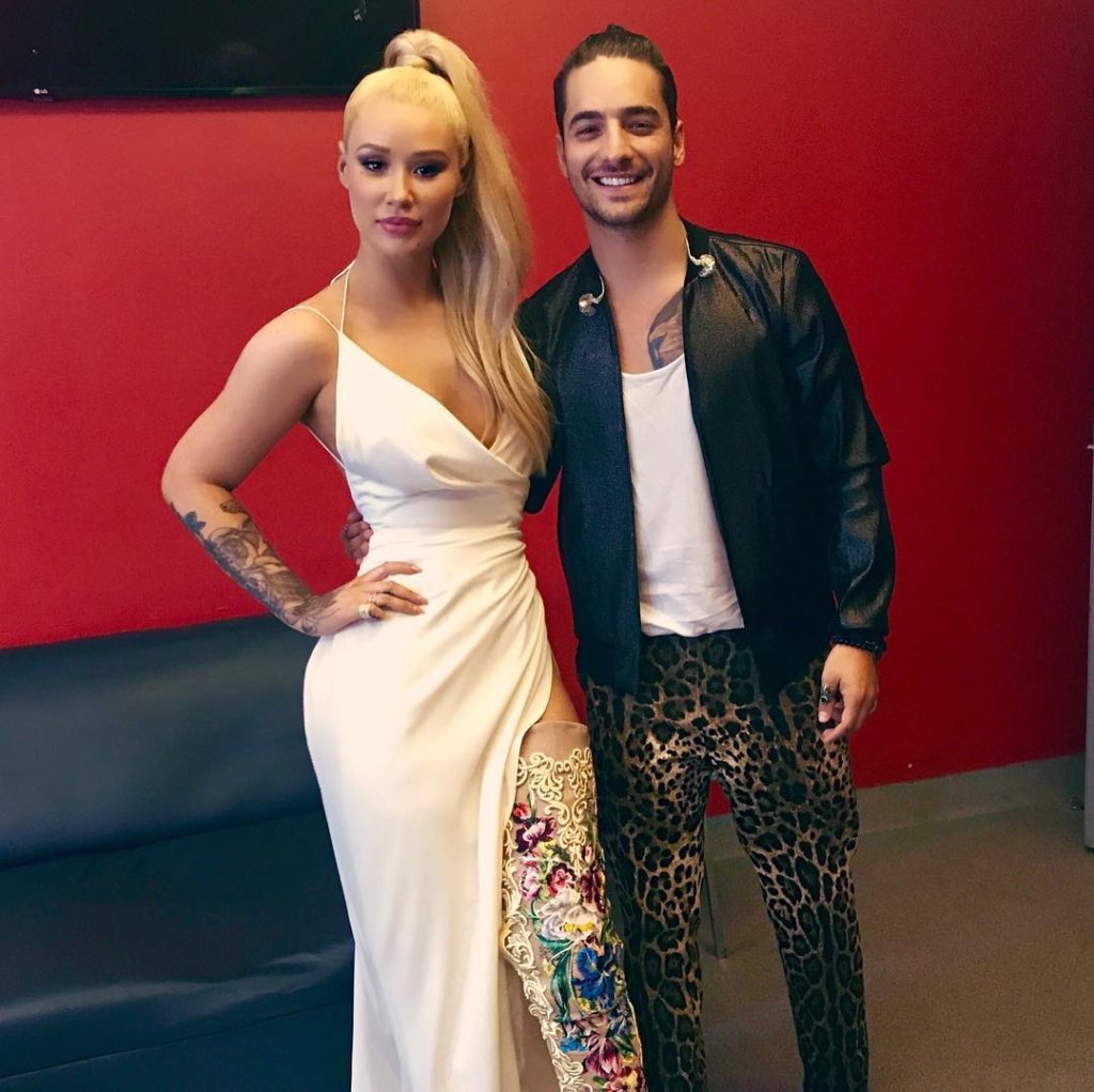 Será que vem feat? Maluma e Iggy Azalea são flagrados juntos