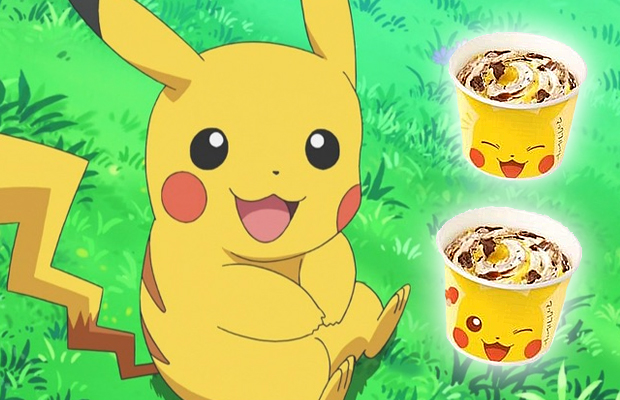 Sorvete de banana com chocolate do Pikachu chega ao McDonald’s