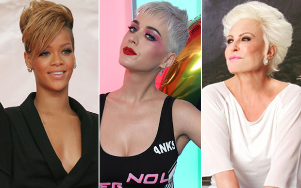 rihanna katy perry ana maria braga cabelo loiro