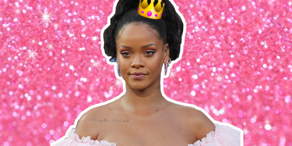 Princesa moderna: Rihanna arrasa com vestido de festa descolado