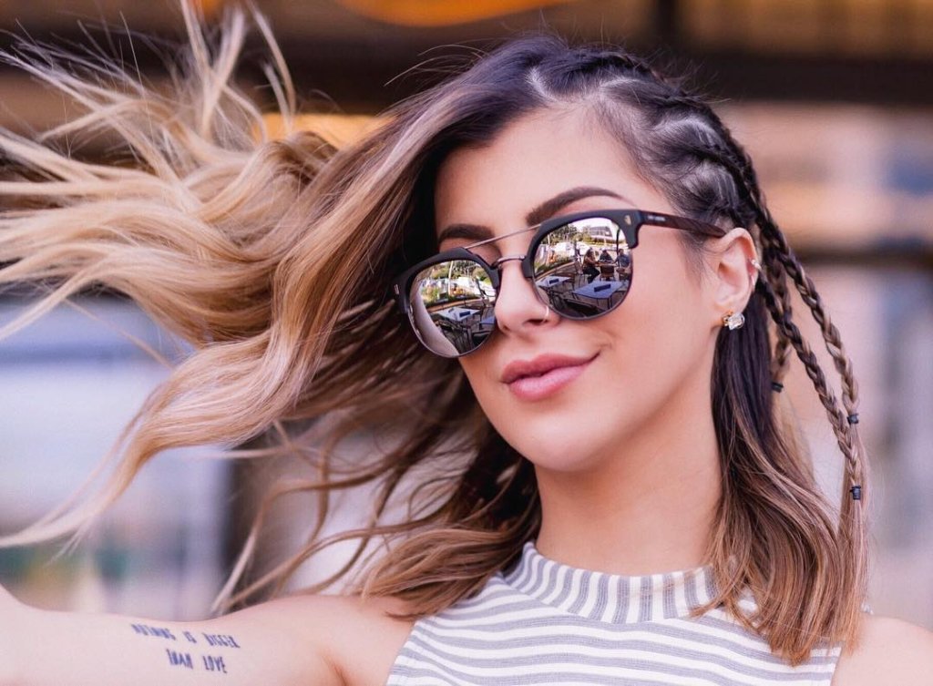 Inspire-se em 6 penteados da Nah Cardoso para o long bob