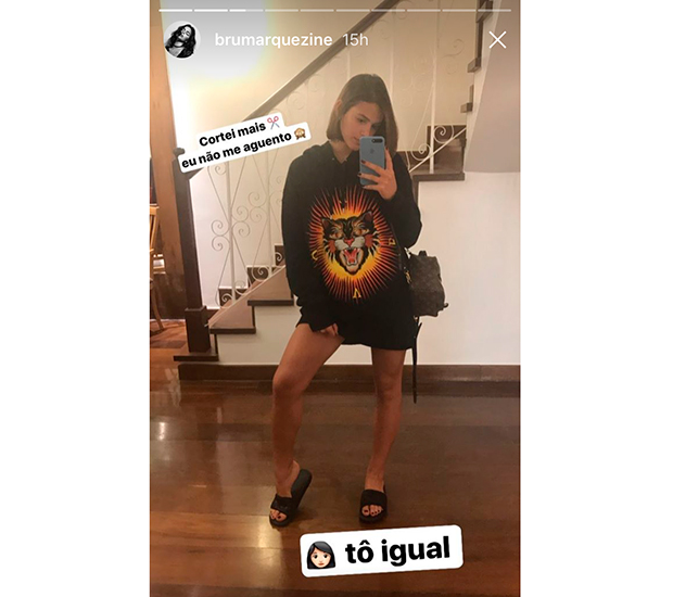 bruna marquezine corte cabelo chanel