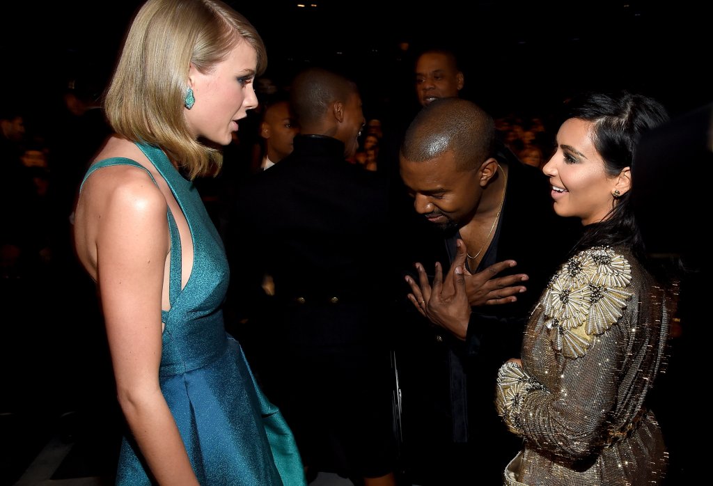 taylor-swift-kim-kardashian-kanye-west-grammy