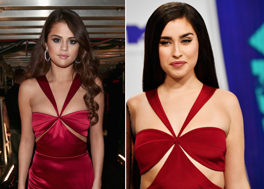 VMA: Lauren Jauregui apareceu com look já usado por Selena Gomez!