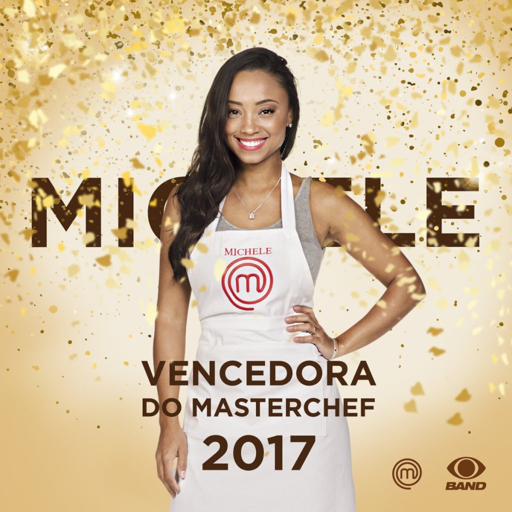 Michele Crispim é a grande vencedora do MasterChef Brasil 2017