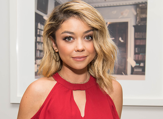 sarah hyland cabelo long bob loiro