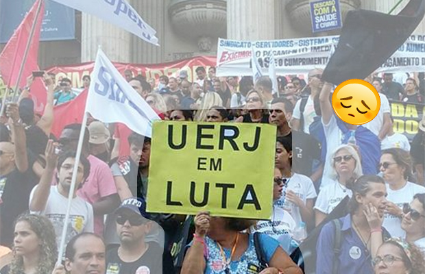Estado de calamidade: UERJ suspende aulas por tempo indeterminado