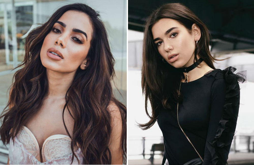 Anitta e Dua Lipa estão bem amiguinhas nas redes sociais