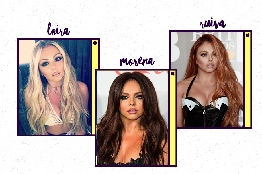 No começo do ano, Jesy Nelson, do Little Mix, estava ruiva. Em abril, apareceu loira, mas a mudança não durou muito tempo. Ah, e quando o grupo surgiu, ela tinha o cabelo bem escuro, lembra?