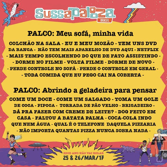 Os melhores memes sobre o lineup do Lollapalooza Brasil 2018