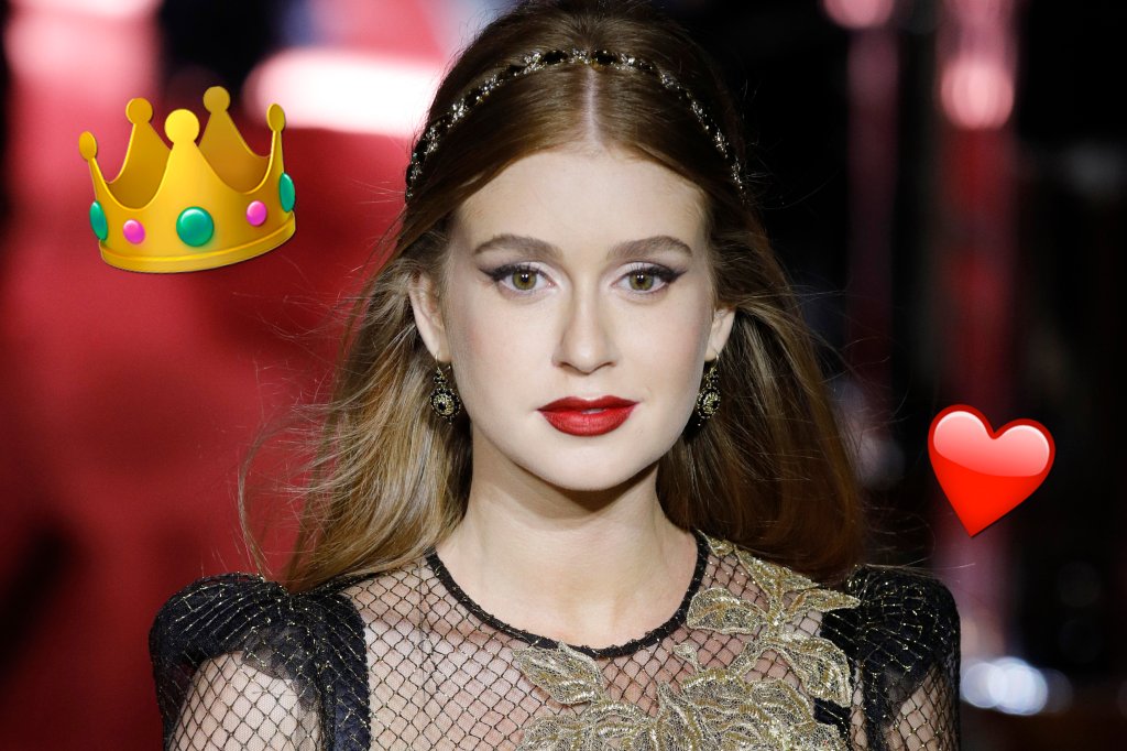 Marina Ruy Barbosa desfila para a Dolce & Gabbana em Milão