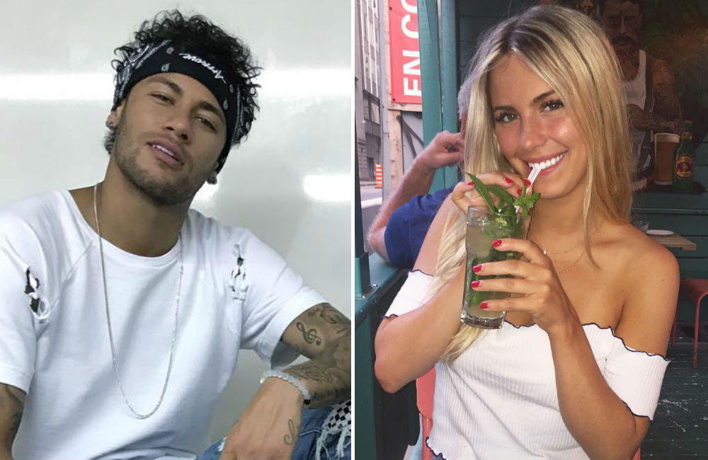 Neymar começa a seguir modelo canadense apontada como crush