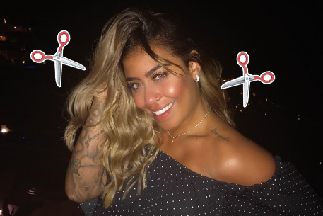 Rafaella Santos, irmã de Neymar, adotou o long bob!