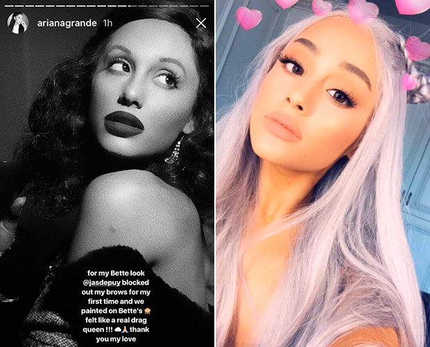 ariana grande bette davis halloween