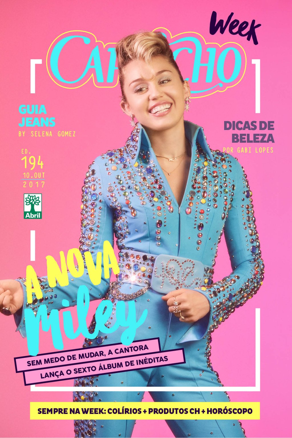 CH WEEK: Sem medo de mudar, Miley Cyrus lança 6º álbum