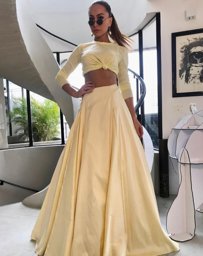 Sabrina Sato se inspirou em Rihanna para look de casamento