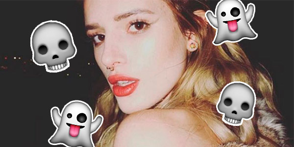 Bella Thorne usou look de street style perfeito para o Halloween
