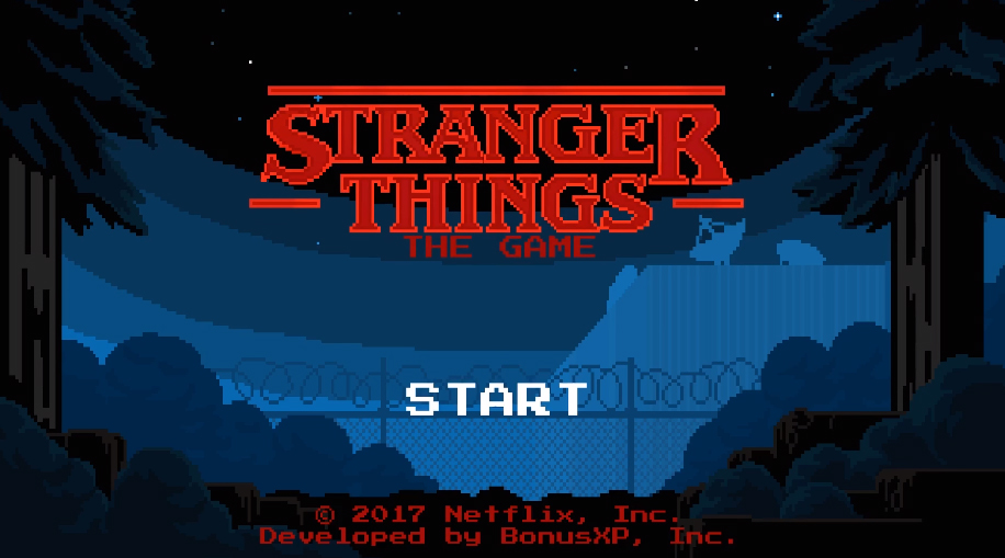 Netflix lança jogo retrô de Stranger Things para celular!