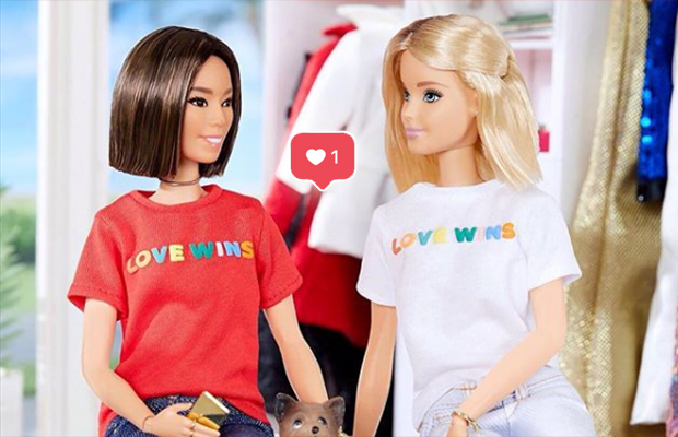 Barbie está ‘namorando’ outra garota e apoiando causas LGBTQ+