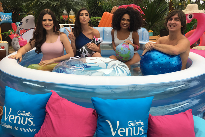 ASSISTA: #TodaBeleza é o papo na Pool Party by Gillette Venus!