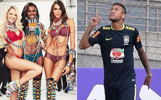 Modelos da Victoria’s Secret querem casar com o Neymar. OMG!