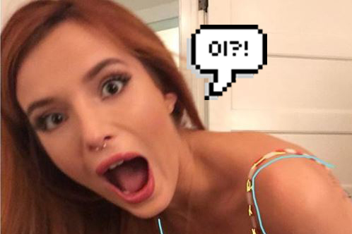 Bella Thorne diz que lançará coleção de make – e já dá ~spoiler~!