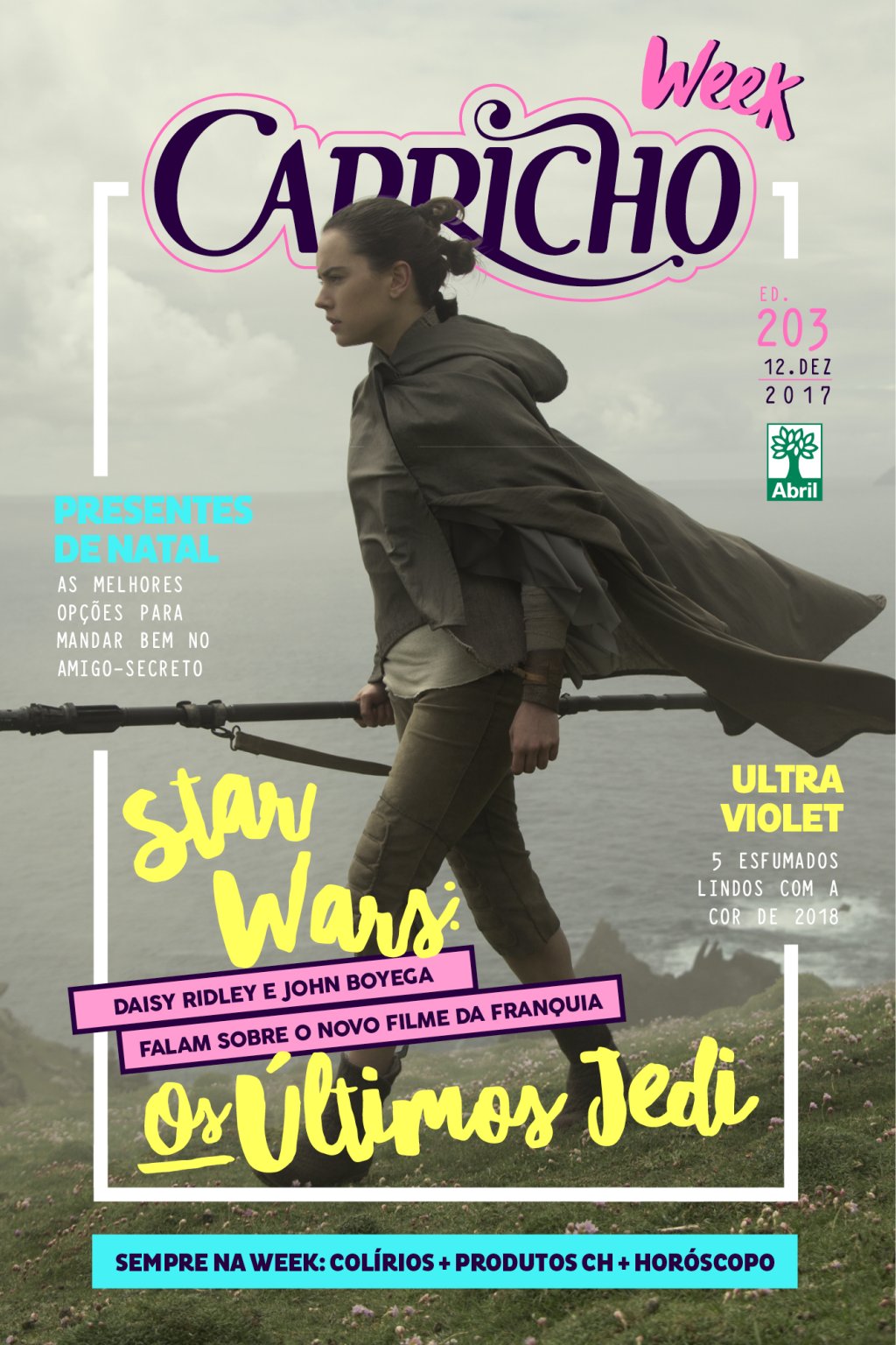 CH WEEK: Daisy Ridley e John Boyega falam de novo Star Wars