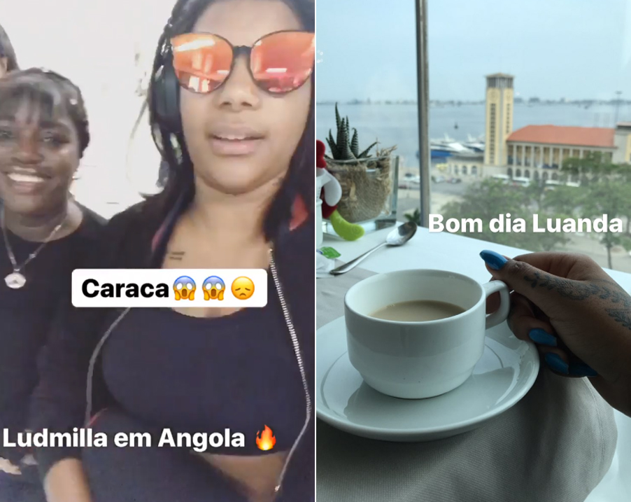 Ludmilla desembarca em Angola para cantar para 20 mil pessoas