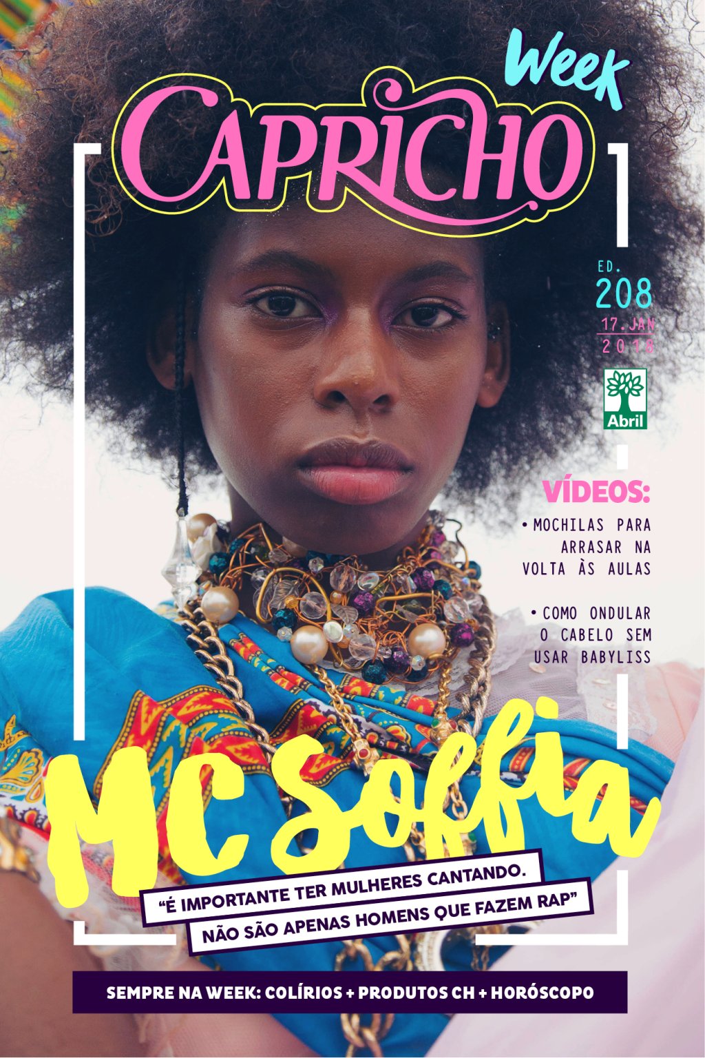CH WEEK: MC Soffia quer empoderar as meninas com sua Barbie Black