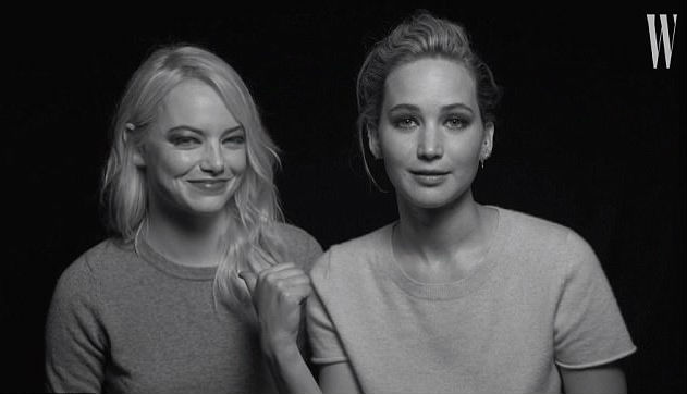 J Law e Emma Stone viraram amigas por causa de um stalker