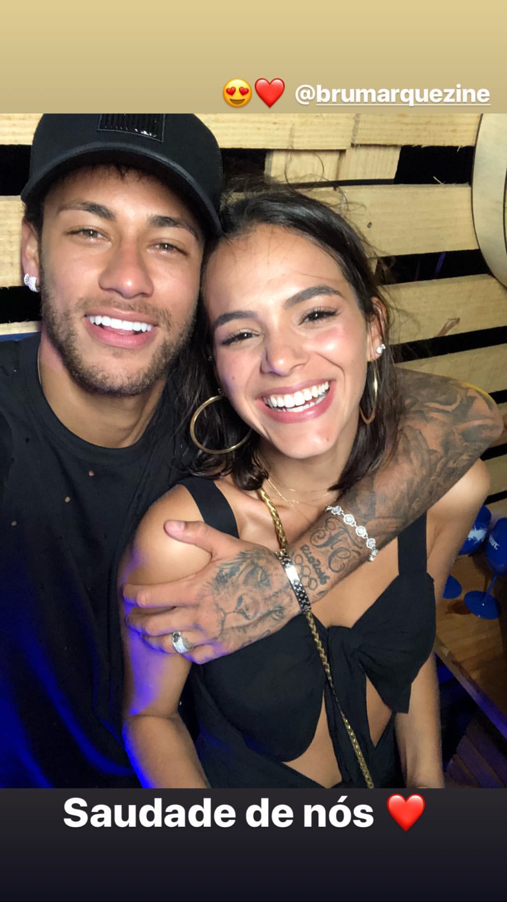 Bruna Marquezine revela o motivo do namoro ioiô com Neymar