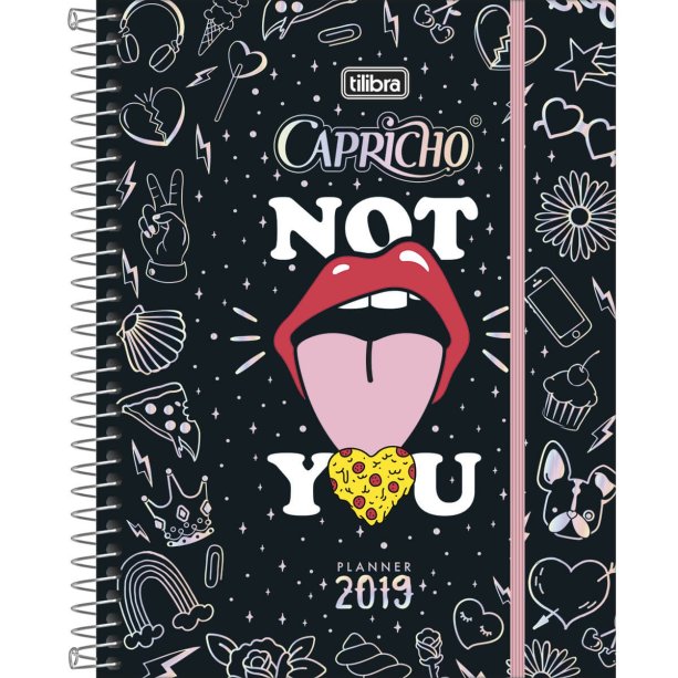 Planner 2019 CAPRICHO para <a href="https://www.tilibraexpress.com.br/planner-espiral-capricho-2019">Tilibra</a> (R$ 27,90*).