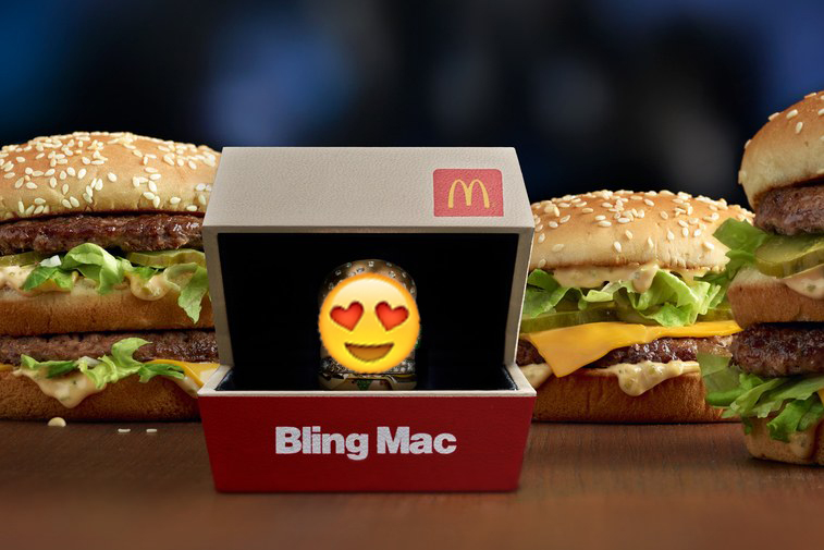 OMG! Mc Donald’s vai sortear anel caríssimo inspirado no Big Mac