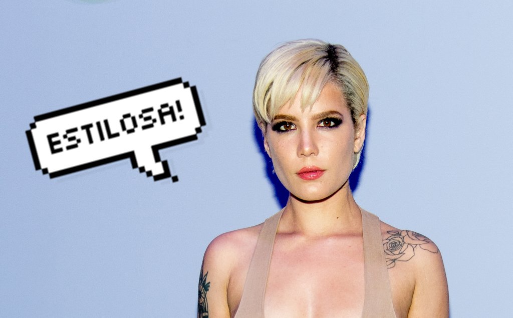 Essas 3 makes diferentonas da Halsey ficaram demais – e foi ela quem fez!