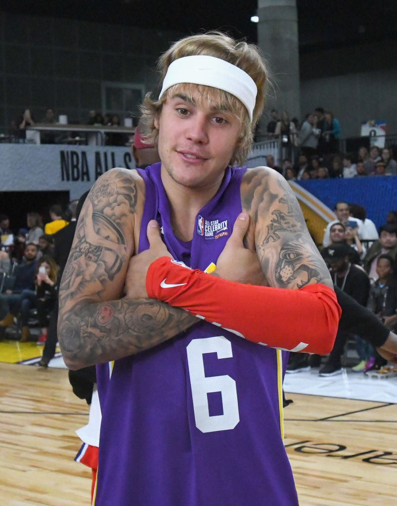 Justin Bieber participa do NBA All-Star Celebrity Game em LA