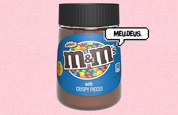 Creme de M&M’s é uma realidade – e concorre com o de avelã!