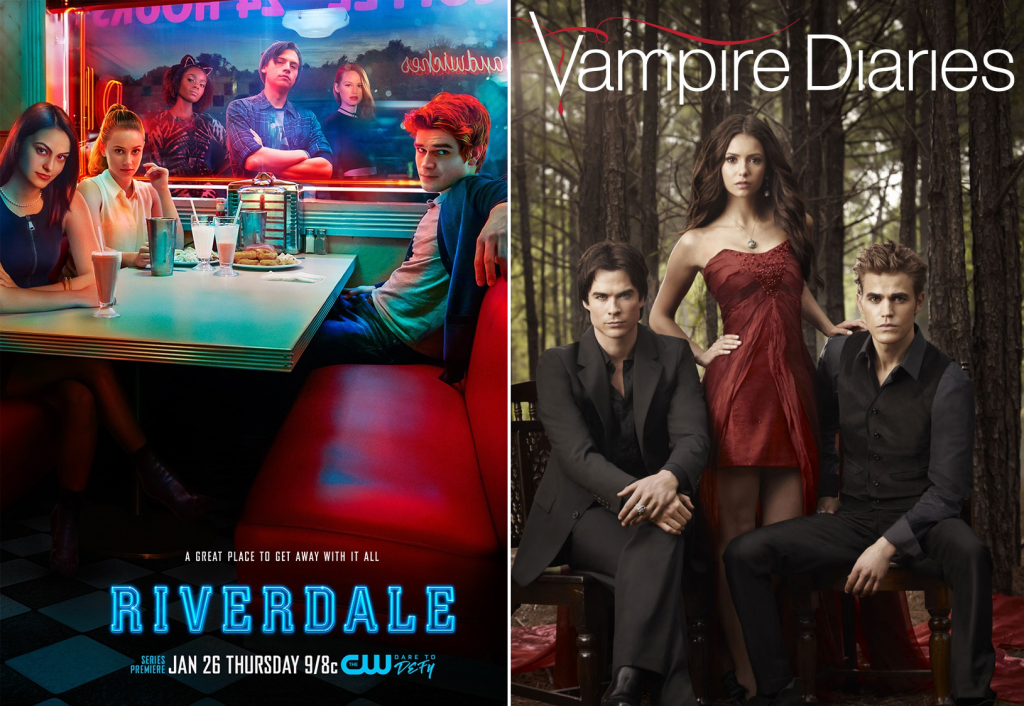 Você reparou nesta conexão entre Riverdale e The Vampire Diaries?