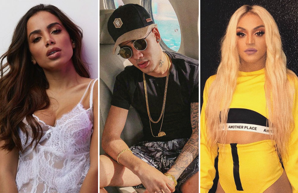 Anitta, Kevinho e Pabllo Vittar lideram indicações ao MTV MIAW