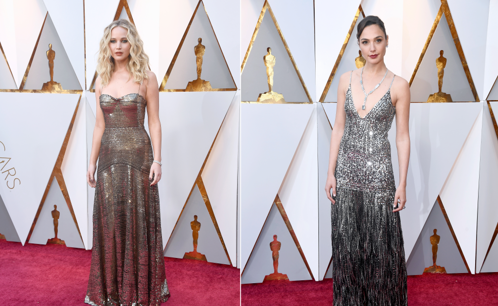 O brilho dominou o look das celebs no Oscar 2018