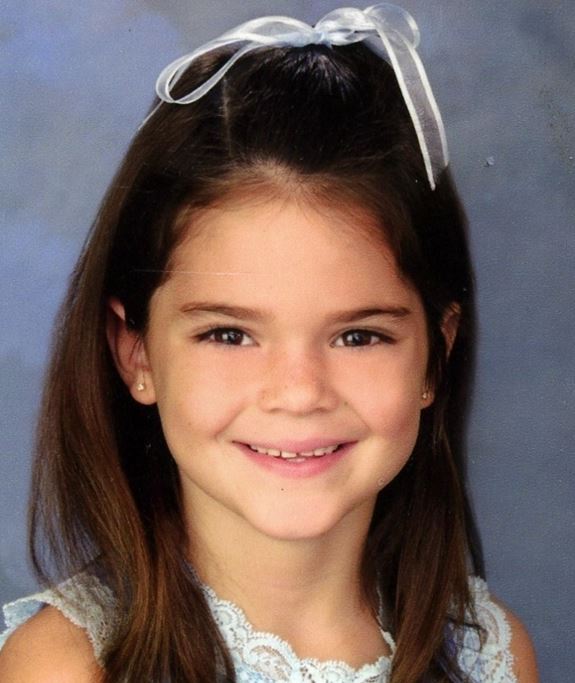 Kendall Jenner já usava esta tendência bombada desde criança
